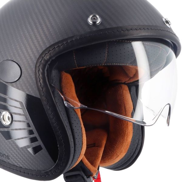 Helstons Wings Carbon Black Black