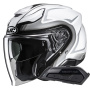 Casque jet HJC F31 Bask MC10 + Kit Bluetooth Smart 21B