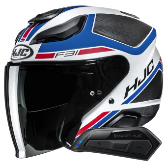 jet HJC F31 Ceron MC21SF + Kit Bluetooth Smart 11B