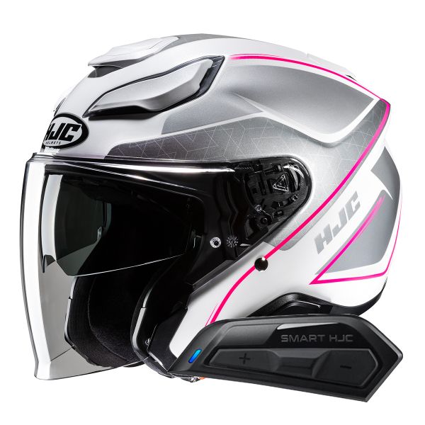 jet HJC F31 Ludi MC8 + Kit Bluetooth Smart 11B