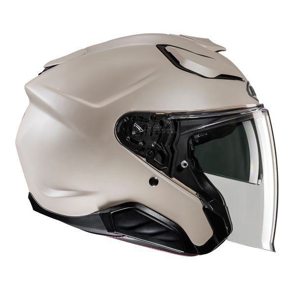 HJC F31 Semi Flat Sand Beige + Kit Bluetooth Smart 21B Flat Black