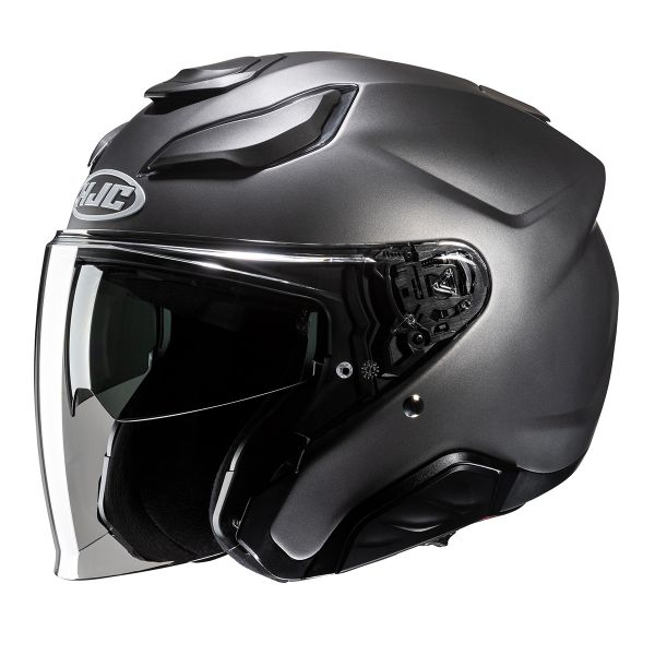 jet HJC F31 Semi Flat Titanium jet HJC F31 Semi Flat Titanium