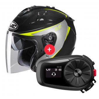 jet HJC FG-Jet Balin MC3H + Kit Bluetooth 5S