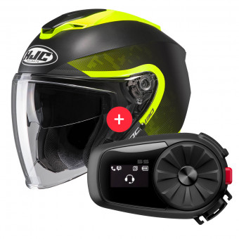 jet HJC I30 Dexta MC3HSF + Kit Bluetooth 5S