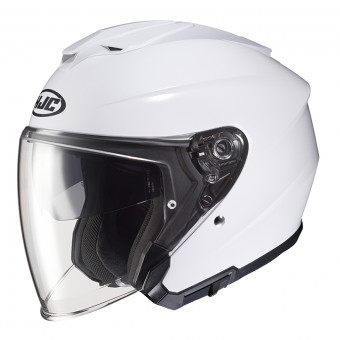 HJC I30 Pearl White + Kit Bluetooth Sena SMH5