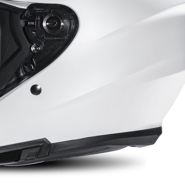 HJC I30 Pearl White + Kit Bluetooth BT Mini