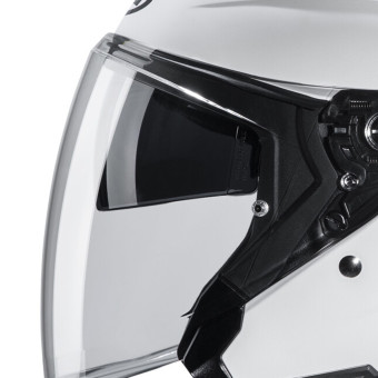 HJC I30 Pearl White + Kit Bluetooth Sena SMH5