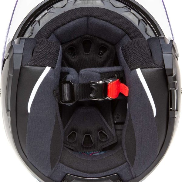 HJC I30 Pearl White + Kit Bluetooth BT Mini