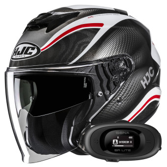 Casque jet HJC i31 Depe MC1 + Kit bluetooth 5R Lite Casque jet HJC i31 Depe MC1 + Kit bluetooth 5R Lite