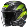 Casque jet HJC i31 Depe MC3HSF + Kit Bluetooth BT Mini