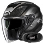 Casque jet HJC i31 Depe MC5 + Kit bluetooth 5R Lite