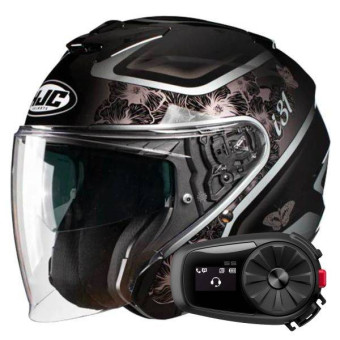 jet HJC i31 Iona MC5 + Kit Bluetooth 5S Solo