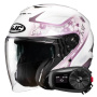Casque jet HJC i31 Iona MC8 + Kit Bluetooth 5S Solo