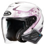 Casque jet HJC i31 Iona MC8 + Kit Bluetooth BT Mini