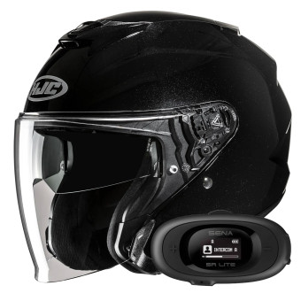 jet HJC i31 Metal Black + Kit bluetooth 5R Lite