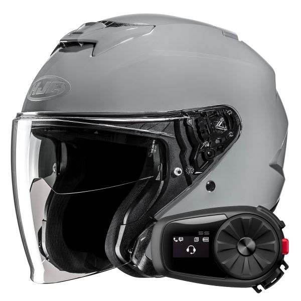 jet HJC i31 N.Grey + Kit Bluetooth 5S Solo jet HJC i31 N.Grey + Kit Bluetooth 5S Solo
