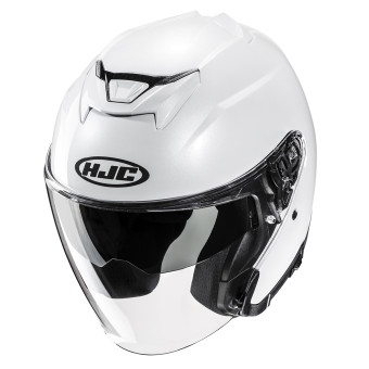 HJC i31 Pearl White + Kit Bluetooth BT Mini