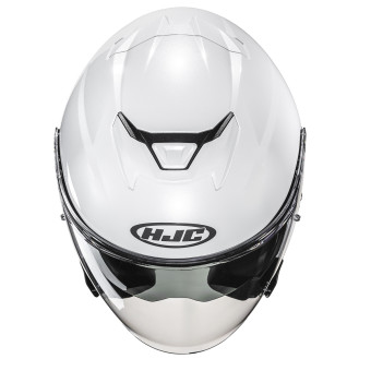 HJC i31 Pearl White + Kit Bluetooth BT Mini