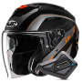 Casque jet HJC i31 Reno MC7 + Kit Bluetooth BT Mini