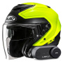 Casque jet HJC i31 Tevis MC3HSF + Kit Bluetooth Lokui K30