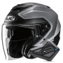 Casque jet HJC i31 Tevis MC5SF + Kit Bluetooth BT Mini