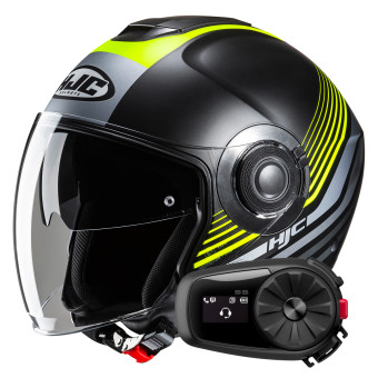 jet HJC i40N Dova MC3HSF+ Kit Bluetooth 5S Solo