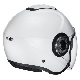 HJC i40N Pearl White+ Kit Bluetooth 5S Solo