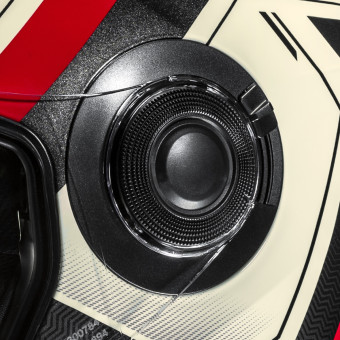 HJC i40N Velu MC1 + Kit Bluetooth BT Mini