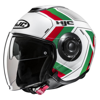 HJC i40N Velu MC41 + Kit Bluetooth 5S Solo