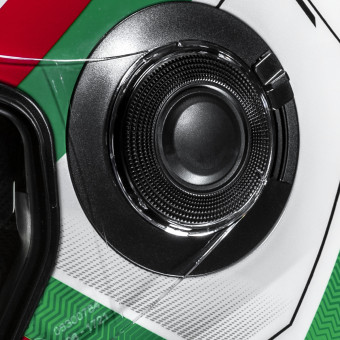 HJC i40N Velu MC41 + Kit Bluetooth 5S Solo