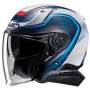 Casque jet HJC RPHA31 Kouv MC21SF + Kit Bluetooth Smart 11B