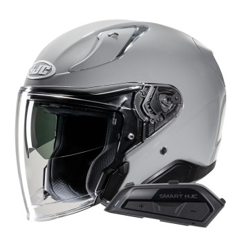 jet HJC RPHA31 N. Grey+ Kit Bluetooth Smart 21B Flat Black