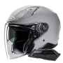 Casque jet HJC RPHA31 N. Grey+ Kit Bluetooth Smart 21B Flat Black