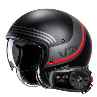 jet HJC V31 Byron MC1SF + Kit Bluetooth 5S Solo