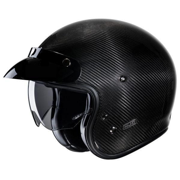 HJC V31 Carbon Black + Kit bluetooth 5R Lite