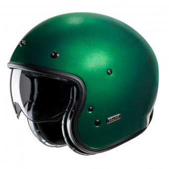 HJC V31 Deep Green + Kit Bluetooth BT Mini