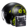 Casque jet HJC V31 Desto MC3HSF + Kit Bluetooth Lokui K10