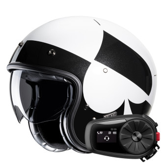 jet HJC V31 Kuz MC5 + Kit Bluetooth 5S Solo