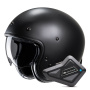 Casque jet HJC V31 Semi Flat Black + Kit Bluetooth BT Mini