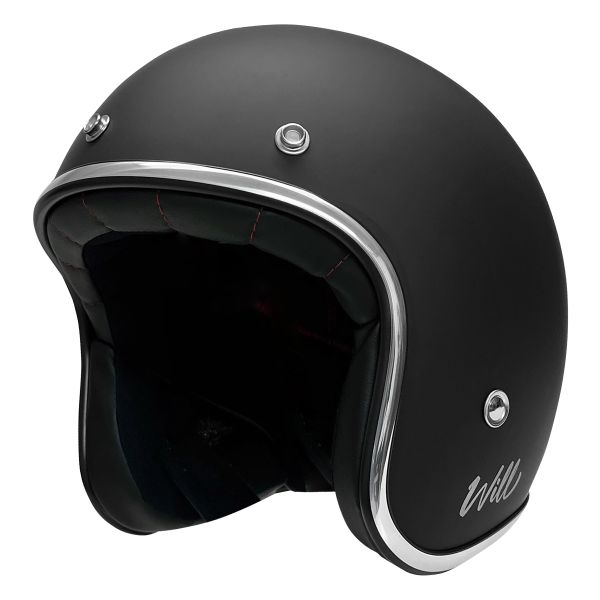 Casco moto Everone Will Matt Black Al Mejor Precio