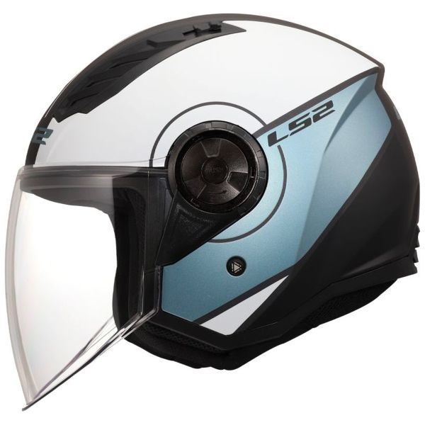 LS2 Airflow II Cover Grey Blue OF616