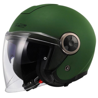 Casque jet LS2 Classy Solid Matt Military Green OF620 Casque jet LS2 Classy Solid Matt Military Green OF620