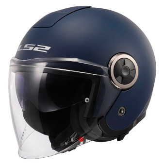 Casque jet LS2 Classy Solid Navy Blue OF620 Casque jet LS2 Classy Solid Navy Blue OF620