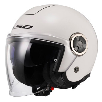 Casque jet LS2 Classy Solid White OF620 Casque jet LS2 Classy Solid White OF620