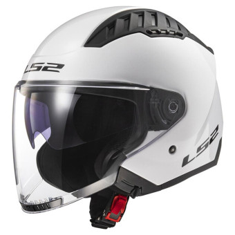 Casque jet LS2 Copter II Gloss White OF600 Casque jet LS2 Copter II Gloss White OF600