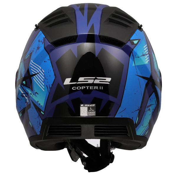 LS2 Copter II Kanji Azul OF600