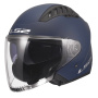 Casque jet LS2 Copter II Solid Navy Blue OF600