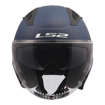 LS2 Copter II Solid Navy Blue OF600