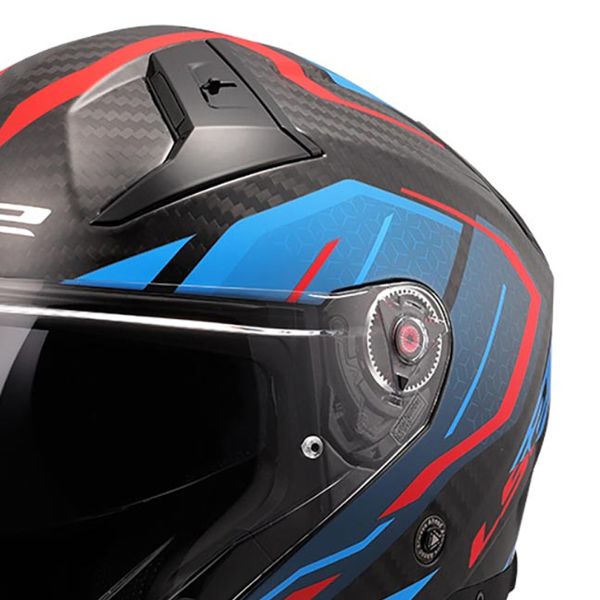 LS2 Infinity II C Urus Azul Rojo OF603