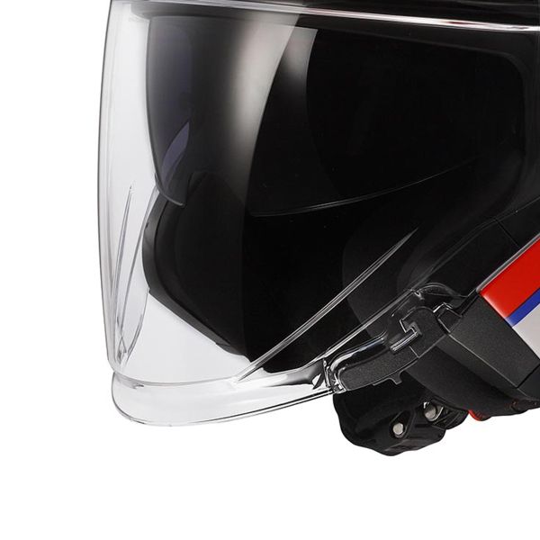 LS2 Infinity II Focus Gris Rojo OF603